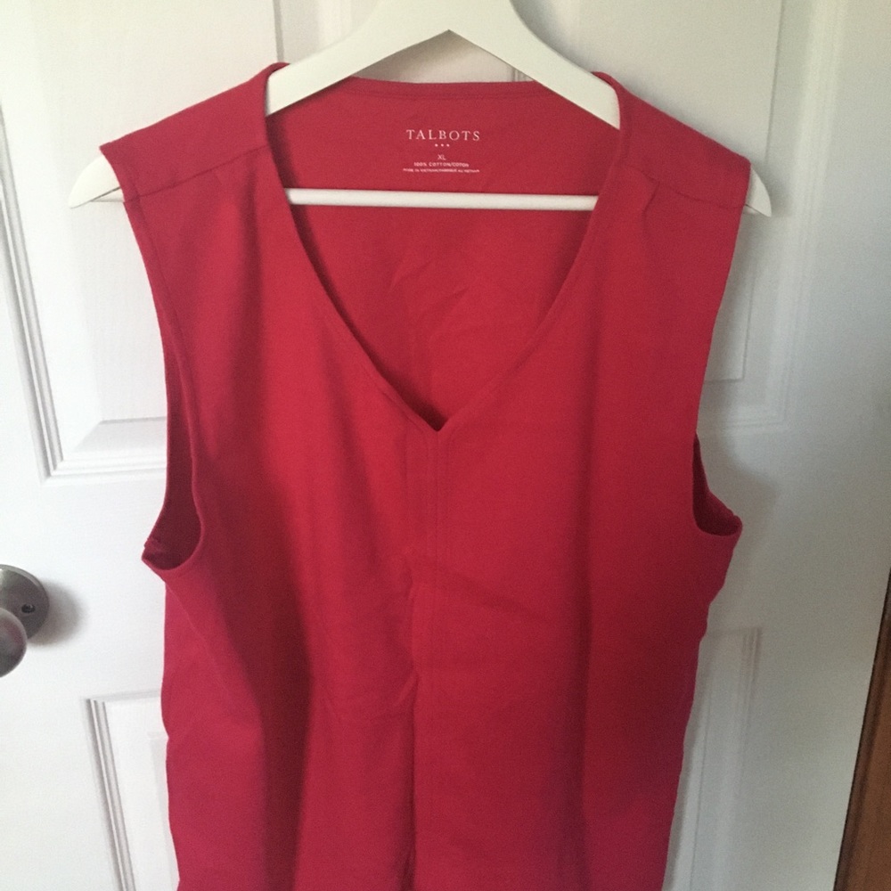 Dark pink Talbots tank
